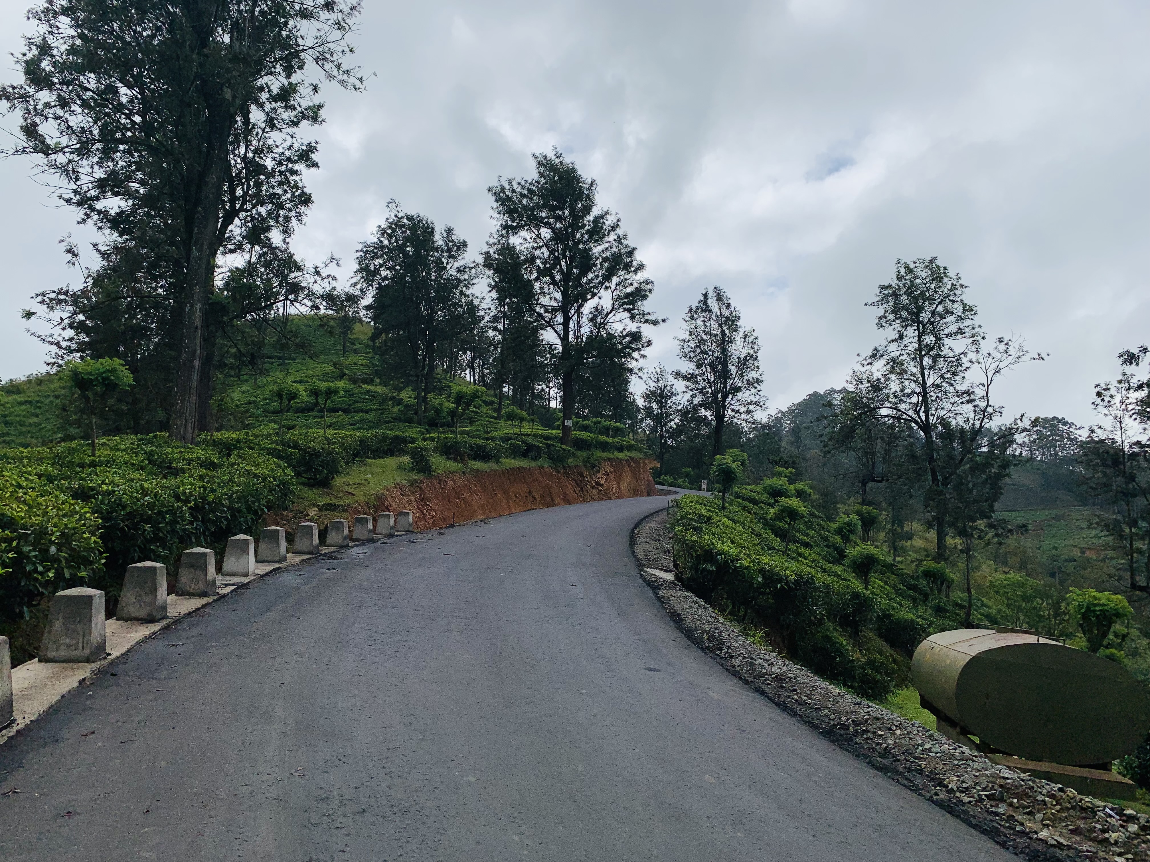 RR Construction Road Construction Project Sri Lanka - Tea Plantation